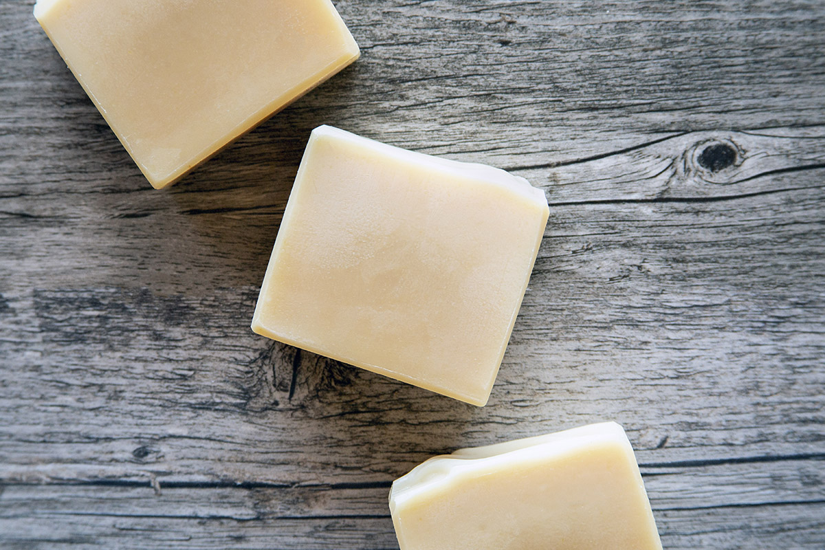 naked goat soap