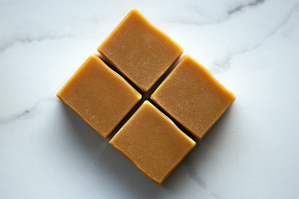 lemongrass and rosemary soap