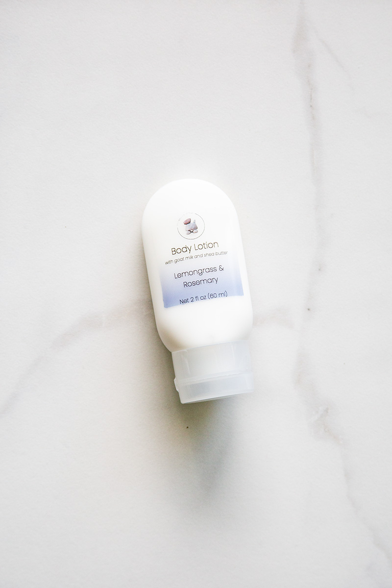 Image of Lemongrass & Rosemary travel lotion