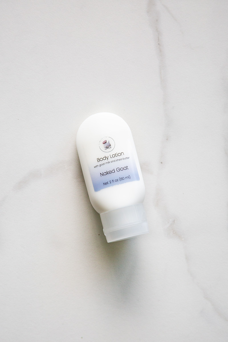 Image of Naked Goat travel lotion