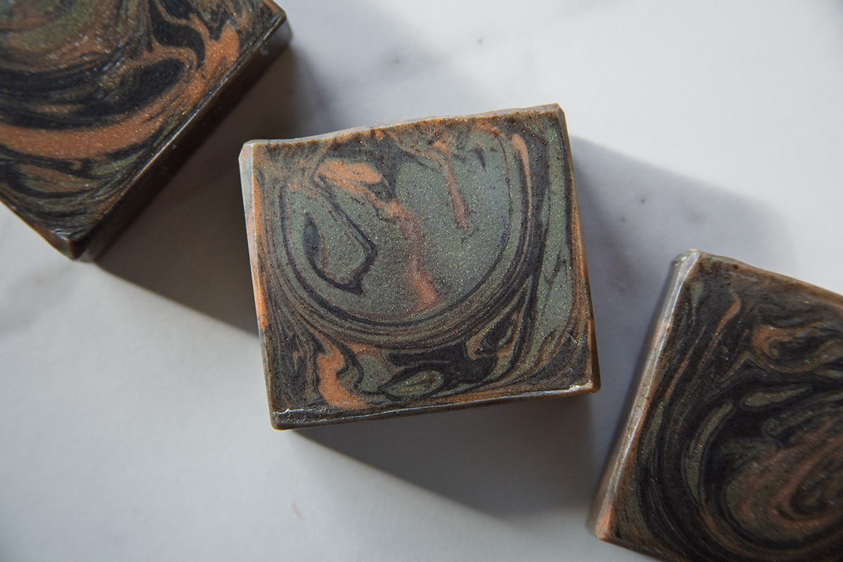 Image of Smoke & Suede soap