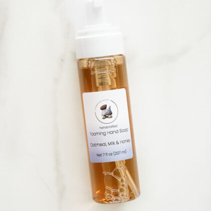 Image of Oatmeal, Milk, and Honey foaming soap pump