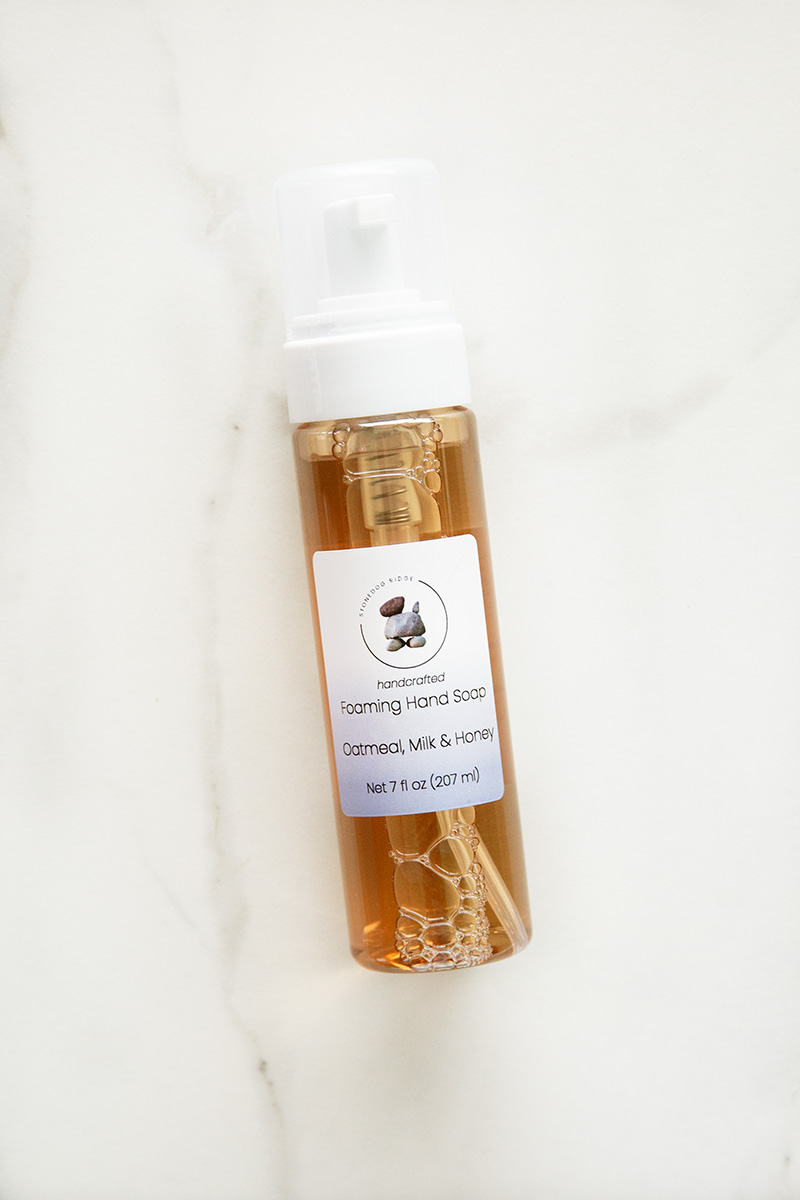 Image of Oatmeal, Milk, and Honey foaming soap pump